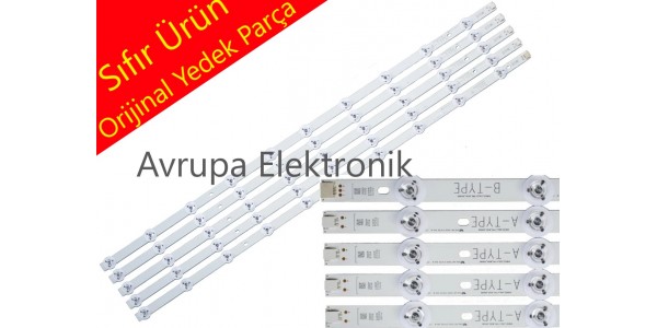 VESTEL 43FA8500 Led bar - 43FA7000T, VES430UNSL-3D-U01, 430DLED_SLIM_A-TYPE, B-TYPE, Panel ledleri